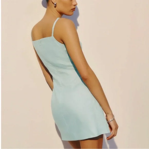 chinese dress ladies BEST! Ref Phillipa Linen Mini Dress